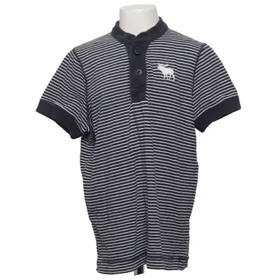 Henley shirt (Blauw, Wit) van Abercrombie & Fitch