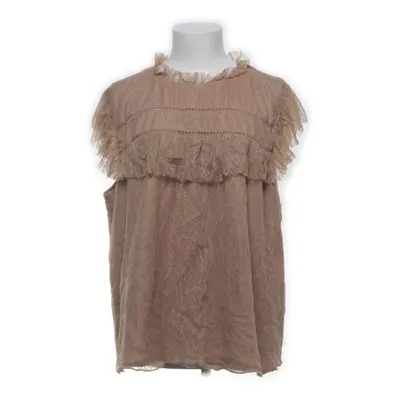 Top (Beige) van Black Colour Nylon
