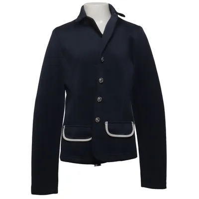 Reitjacke (Blau) von CRW Exclusive Elasthan, Polyamid