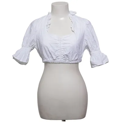 Dirndl blouse (Wit) van Edelnice