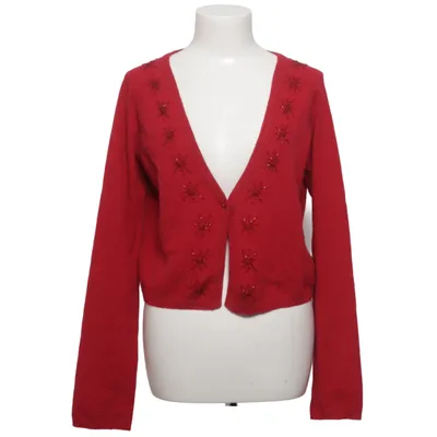 Cardigan (Rouge) de Flash Basic Angora, Polyamide, Laine