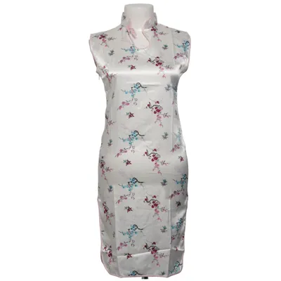 Cheongsam (Vit, Flerfärgad) från Laogudai