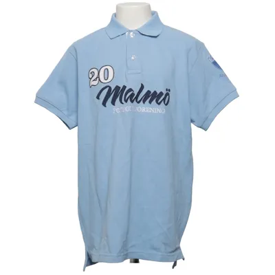 Polo (Bleu) de Malmö FF Coton