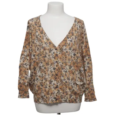 Cardigan (Beige, Multicolored) from Flavoured with Love by Broadway Acrylic, Cotton