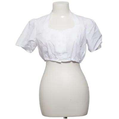 Dirndlbluse (Weiß) von Wild & Wald Baumwolle, Polyester
