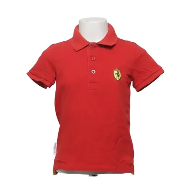Poloshirt (Rood) van Scuderia Ferrari Katoen