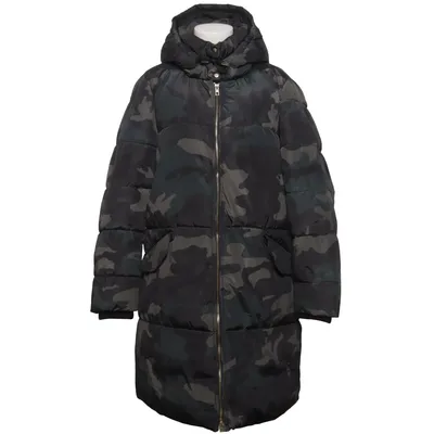 Winter coat (Green, Black) from ONLY Polyester