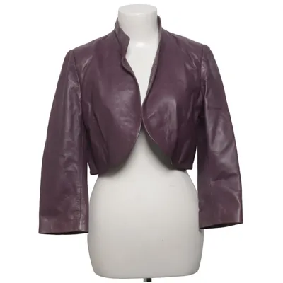 Leather jacket (Purple) from VRS Woman Leather, Polyester