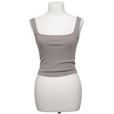 Crop top (Gris) de NA-KD Élasthane, Viscose