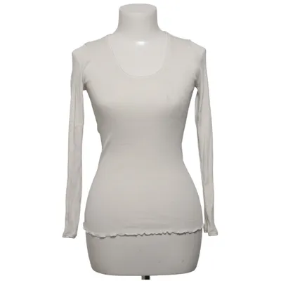 Long sleeve T-shirt (White) from Rosemunde Cotton, Silk