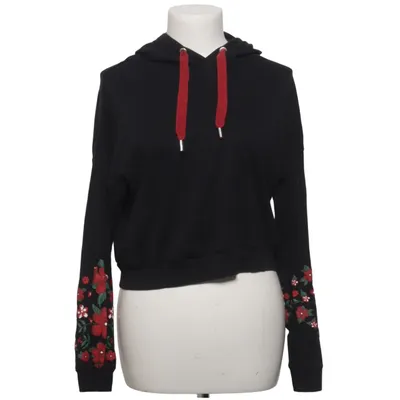 Kapuzenpullover (Schwarz, Rot) von FB Sister Baumwolle