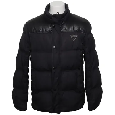 Dunjacka (Svart) från Guess Dun, Fjädrar, Päls, Nylon, Polyester