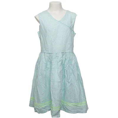 Robe (Bleu, Blanc, Jaune) de Okaïdi Coton, Lin