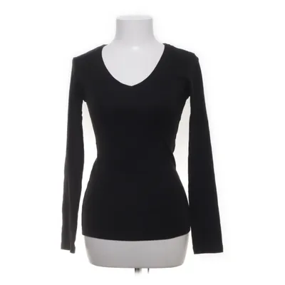 Lange mouwen shirt (Zwart) van L.O.G.G by H&M Elastaan, Organisch katoen