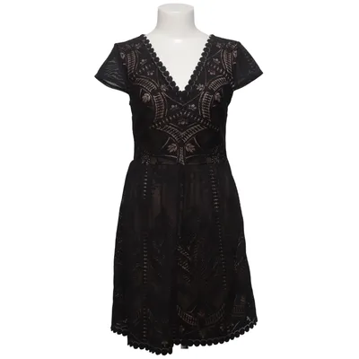 Dress (Black, Beige) from Oasis Polyester