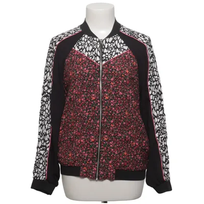 Bomberjakke (Sort, Hvid, Flerfarvet) fra By Henry Holland Polyester, Viscose