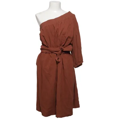 Robe (Marron) de Eloquii Lin, Viscose