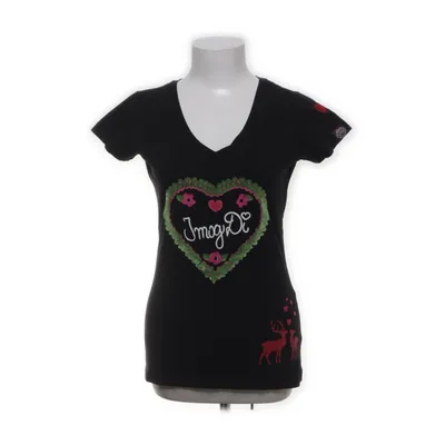 T-shirt (Black, Multicolored) from HangOwear Cotton, Elastane