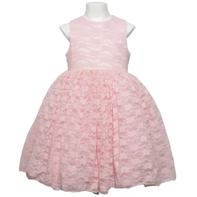 Robe de fille de fleur (Rose) de Little P