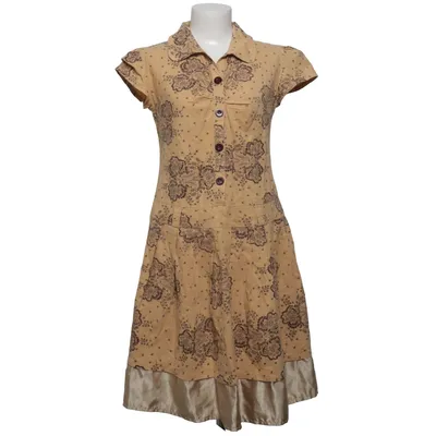Dress (Beige, Brown) from Max C London