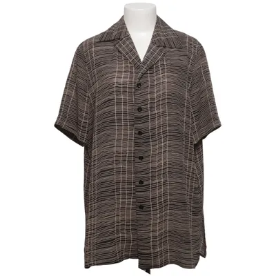 Kortärmad skjorta (Svart, Beige) från Eugen Klein Polyester