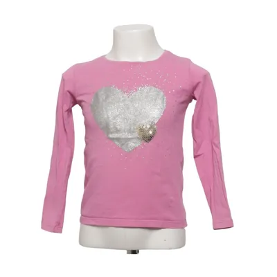 T-shirt à manches longues (Rose) de Lindex Kids Coton, Élasthane