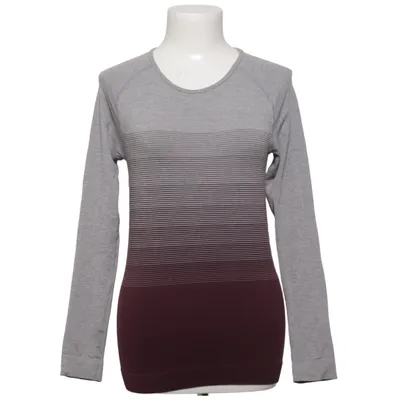 Base layer shirt (Gray, Purple) from Front Elastane, Polyamide, Polyester
