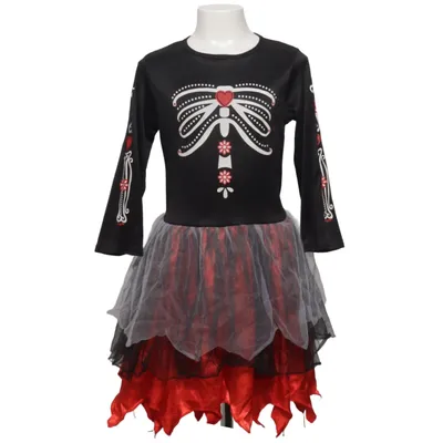 Déguisement (Noir, Rouge, Blanc) de Rusta Polyester