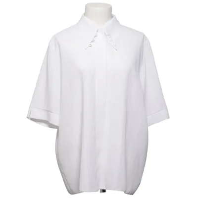Chemise à manches courtes (Blanc) de Maja Viscose