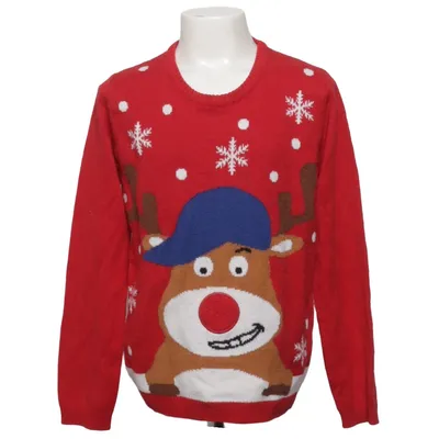 Pull de Noël (Rouge, Multicolore) de Pepperts Acrylique