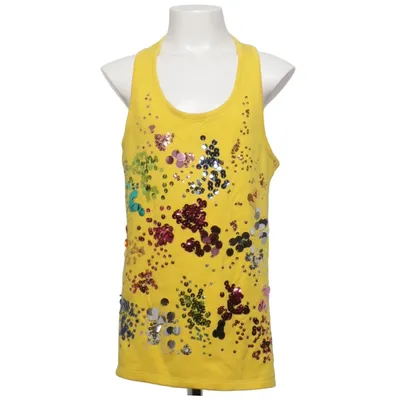 Débardeur (Jaune, Multicolore) de Sisley Coton