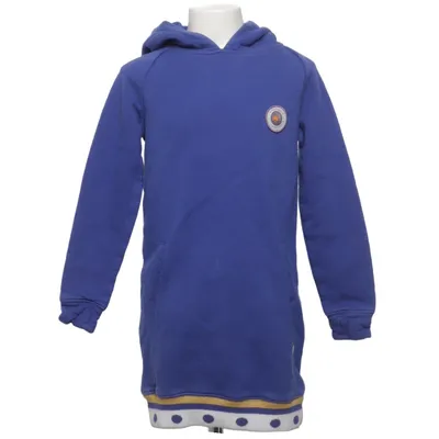 Hood dress (Blue, White) from Femi Stories Cotton, Polyester