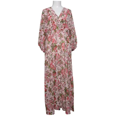 Långklänning (Rosa, Flerfärgad) från Indiska Polyester
