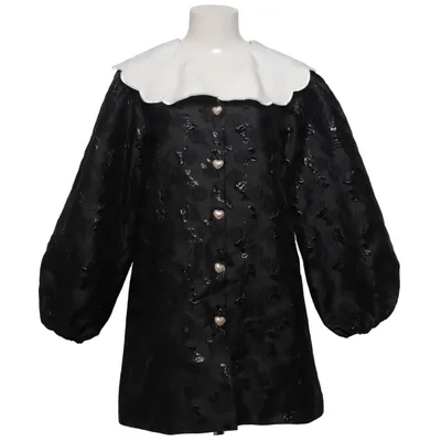 Skjortklänning (DR1969BLK) från Sister Jane Elastan, Metallfiber, Polyester