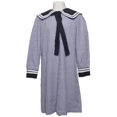 Klänning (Blå, Vit) från Madicken Bomull, Polyester