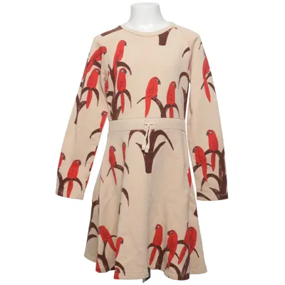 Kjole (Beige, Rød, Brun) fra Mini Rodini Bomuld