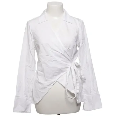 Omlottblus (Vit) från H&M Modern Classic Bomull