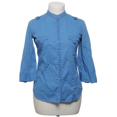 Blouse (Blue) from BZR by Bruuns Bazaar Cotton, Elastane