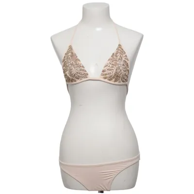 Bikini (Beige, Goud) van La Perla Elastaan, Polyamide