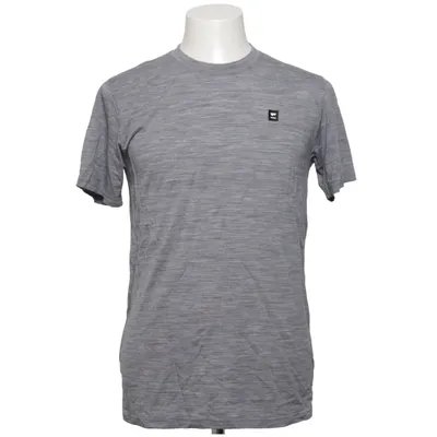 T-shirt (Gris) de Mons Royale Élasthane, Laine de mouton, Nylon