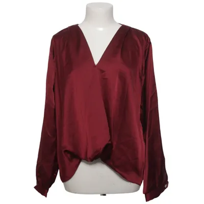 Slå-om bluse (Rød) fra Creme Fraiche Elastan, Polyester