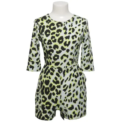 Jumpsuit (Geel, Zwart, Wit) van Miss Selfridge Elastaan, Polyester