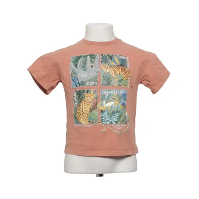 T-shirt (Bruin) van H&M x Angela McKay Katoen