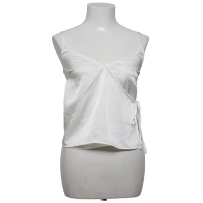Slå-om top (Hvid) fra NA-KD Polyester