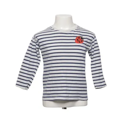 T-shirt à manches longues (Bleu, Blanc) de Lindex Coton