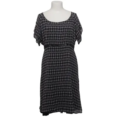 Robe (Noir, Gris) de Dranella Acétate, Soie