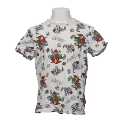T-shirt (Blanc, Multicolore) de Marvel Avengers Coton