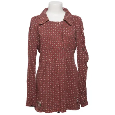 Dress (Brown, Multicolored) from Blutsgeschwister Cotton, Elastane