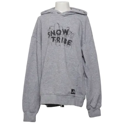 Sweat à capuche (Gris) de Warp Coton, Polyester, Viscose