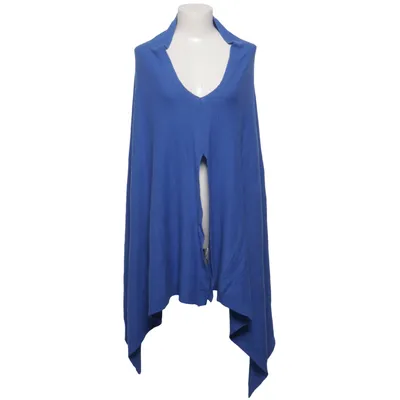 Poncho (Bleu) de Tricobel Angora, Cachemire, Laine de mouton, Polyamide, Soie, Viscose